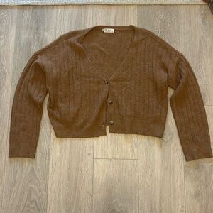 Light brown cardigan
